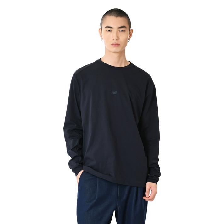 【New Balance】 ニューバランス M ドライジャージーロングスリーブT MT61O9HKECL ABC-MART限定