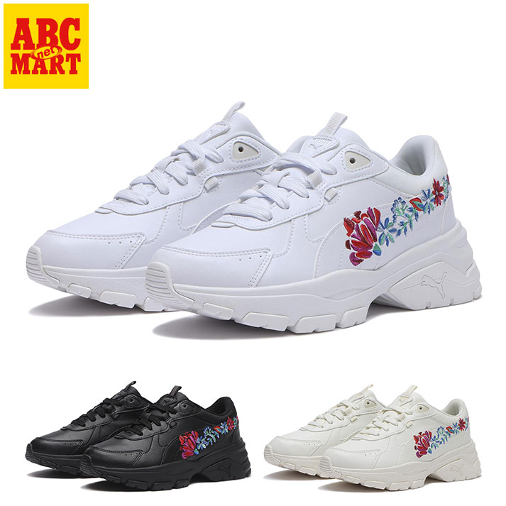 PUMA プーマ カルメン 2 MU エンブロイダリー *03F.IVORY PUMA プーマ KARMEN 2 MU EMBROIDERY カルメン エンブロイダリー