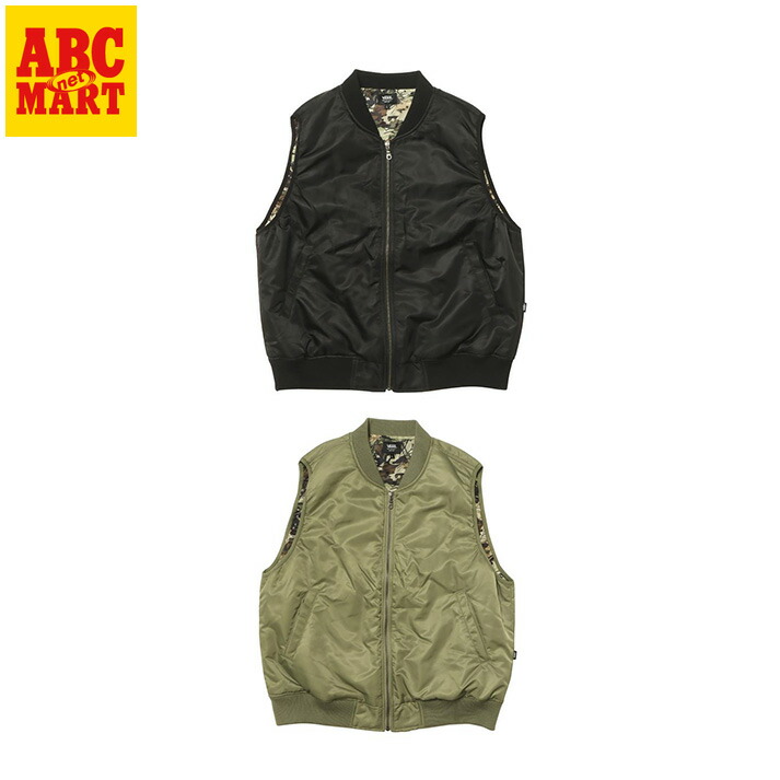 【VANS】 ヴァンズ M Vintage Twill Bomber VST ベスト 125K1091000
