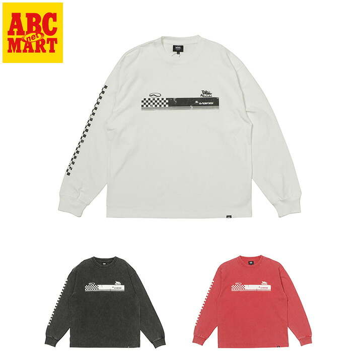 【VANS】 ヴァンズ M Take A Stand L TEE ロングスリーブ 126R1021400 ABC-MART限定