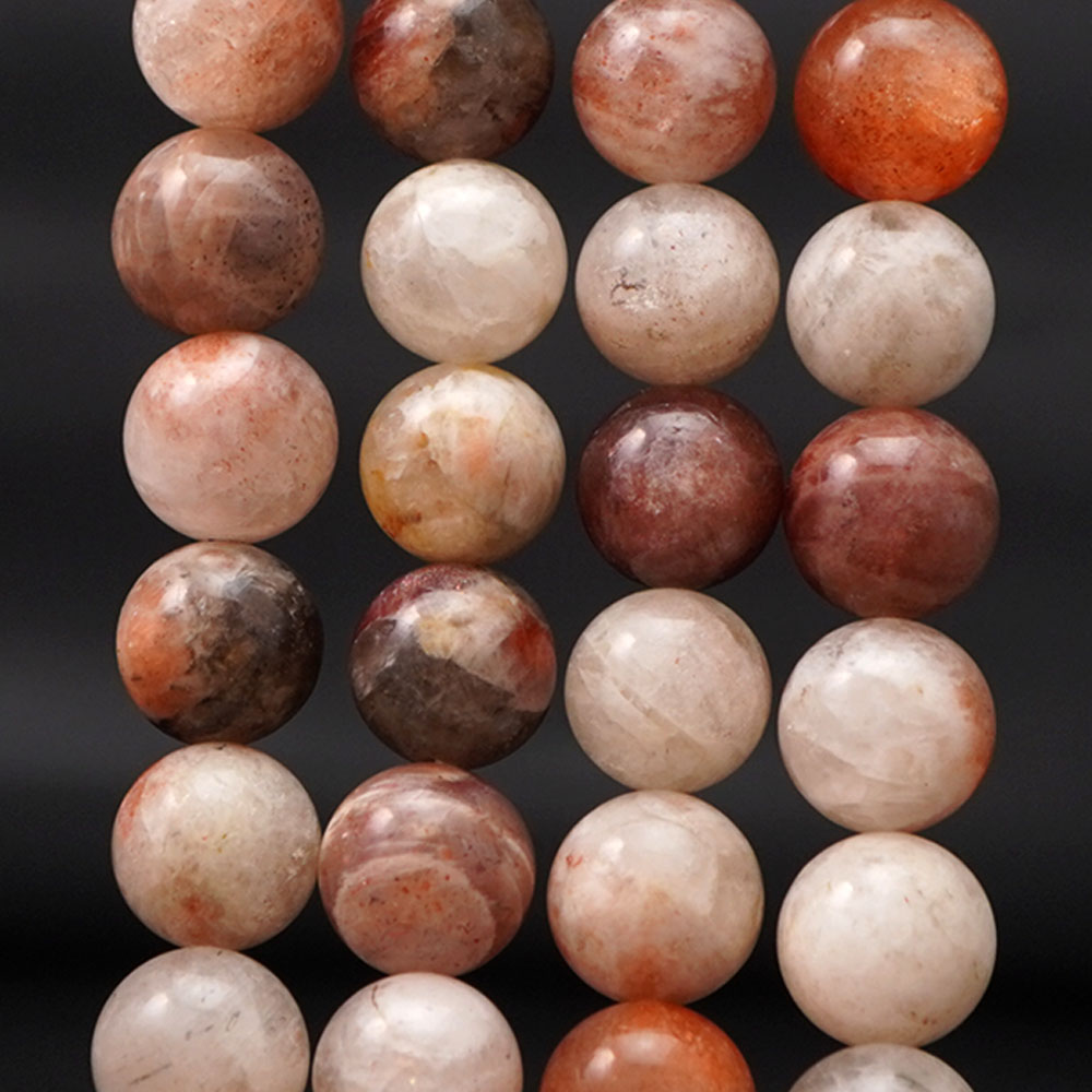 楽天市場】サンストーン 日長石 連ビーズ約12mm珠：一連約38cm激安卸