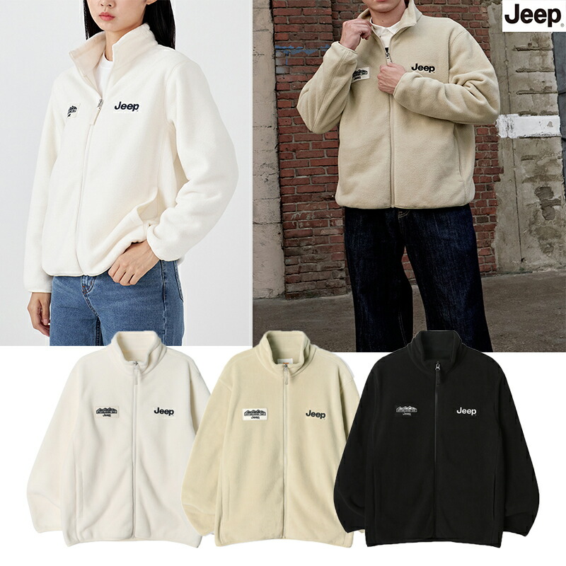 楽天市場】送料無料☆韓国ブランド☆JEEP☆HALF ZIP-UP M-LOGO