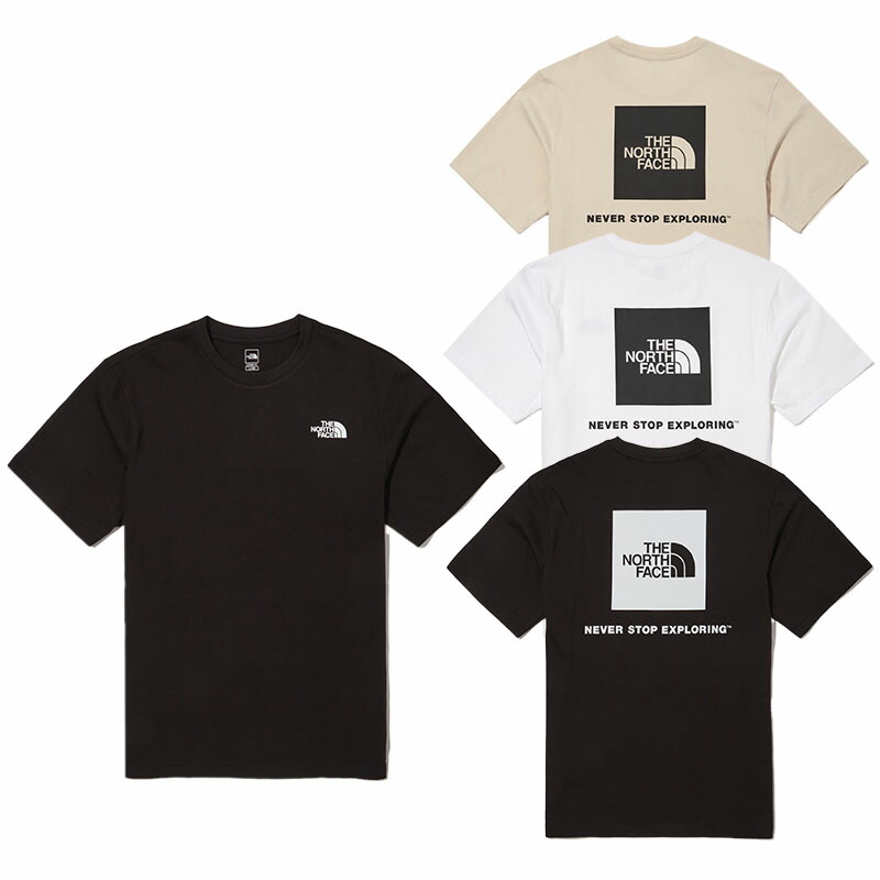 【楽天市場】 配送無料 [THE NORTH FACE] ノースフェイス Tシャツ NSE BANDANA S/S R/TEE 2 NT7UN48  バンダナ ペイズリー ボックスロゴ ショートスリーブ ラウンド Tシャツ ロゴ カジュアル ブラック ホワイト ブルー メンズ レディース 男性用  女性 ...