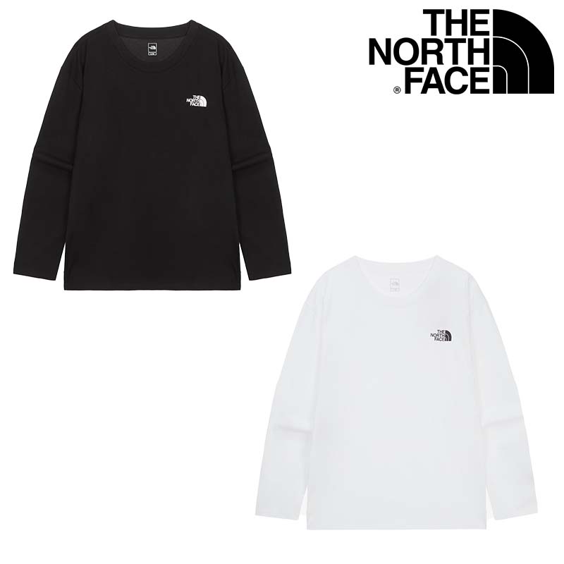 韓国限定　ノースフェイス　L　ルーズフィット　長袖Tシャツ　新品　国内未入荷　白 THE NORTH FACE - 韓国限定 ノースフェイス L ルーズフィット