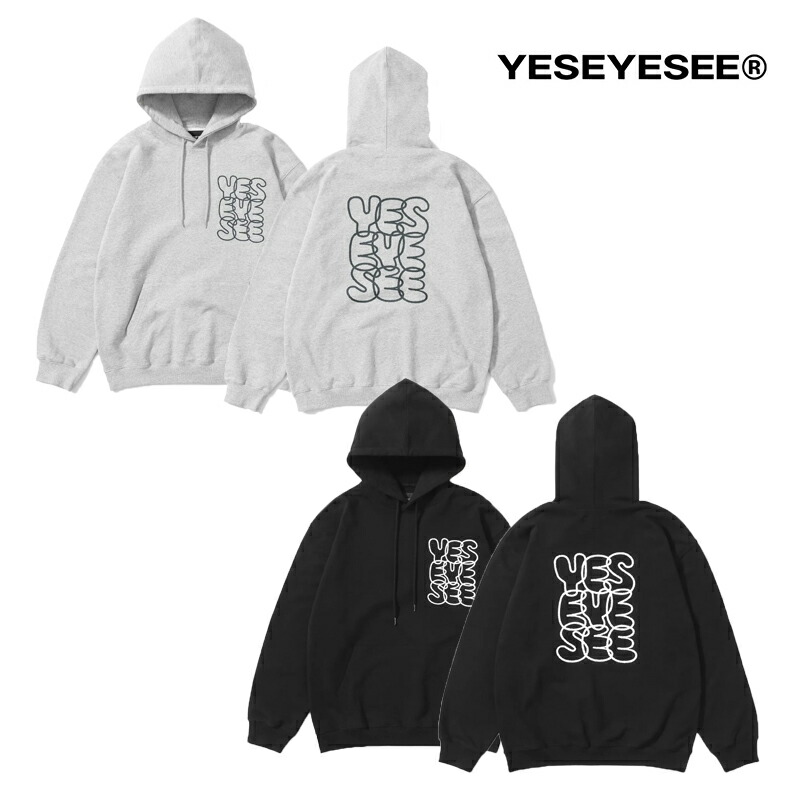 楽天市場】送料無料 YESEYESEE C-Logo Hoodie パーカー フード 