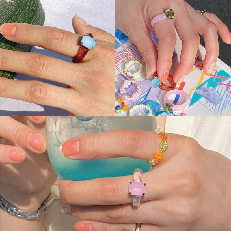☆配送無料☆ [yOungly yOungley] ヨンリヨンリ Foi ring BTS 着用