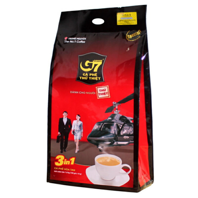 楽天市場】[TRUNG NGUYEN] ベトナム G7 3in1 インスタント コーヒー