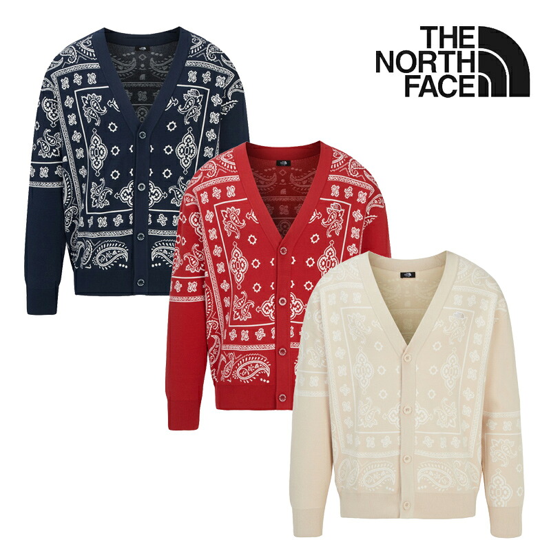 楽天市場】☆配送無料☆ THE NORTH FACE NJ5SR55 M'S PAISLEY CARDIGAN
