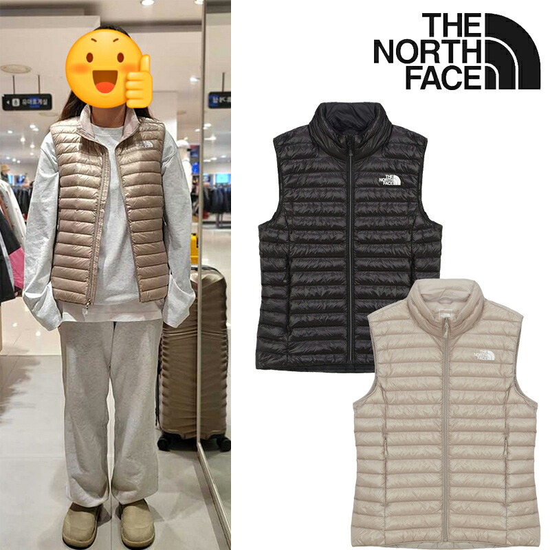 ★配送無料★ THE NORTH FACE NV1DR80 W'S ARENAL VEST (RDS) 防寒 保温 軽量 薄手 中綿 キルティング 体温キープ コンパクト 携帯 レイヤード 街 アウトドア デイリー 重ね すっきり 快適 暖 NV1DR80A NV1DR80C|ABC TOWN