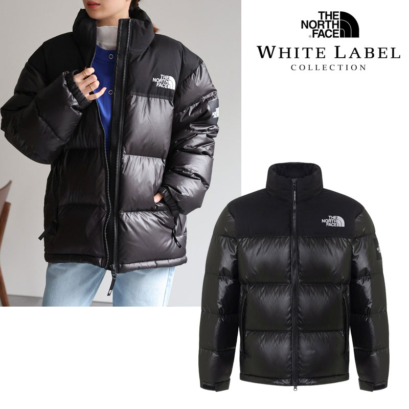 ★送りとどける無料★ THE NORTH FACE WHITE LABEL 韓国押さえる伝達ルート NJ1DR50J NOVELTY NUPTSE DOWN JACKET RDS 落ち込む 撥水 防風 高保温 ハイネック すっきり影ぼうし ジップポケット デイリー 超軽さ 好いたらしい