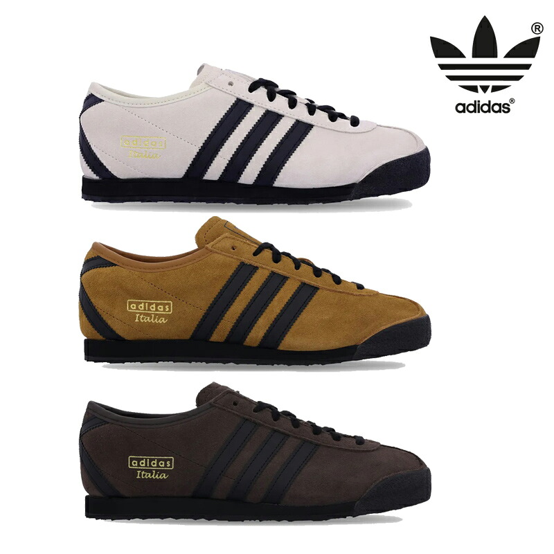 ★送りとどける無料★ [adidas] HQ9348 HQ9349 HQ9350 ITALIA 70s 25FW 新作 置き目とり捨てる スエードクロス 3縞模様 座布団 手持ち部分 ラバーソール 軽さ 通気性 填まる デイリー 通学 旅する メンズ レディース 秋冬 レトロ 古典派音楽 定番 一般受け 好いたらしい 御前上等