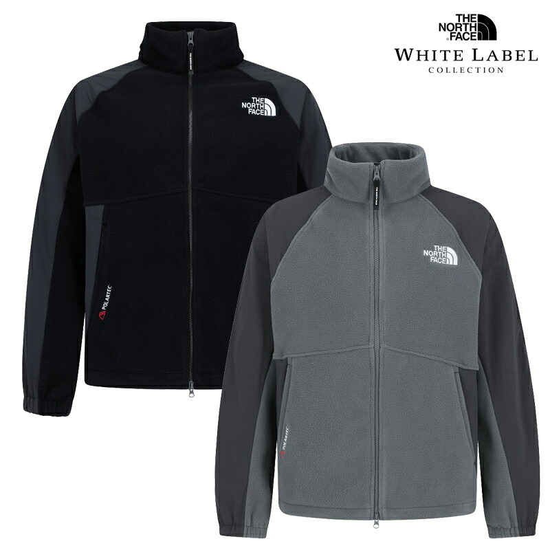 ★配送無料★ [THE NORTH FACE] NJ4FR55 WHITE LABEL BANFF EX FLEECE JACKET 25FW 新作 韓国限定ライン POLARTEC 保温 軽量 防風 フルジップ スタンドカラー やわらか デイリー 通勤 通学 ユニセックス 秋冬 快適性 耐久 NJ4FR55J NJ4FR55L｜ABC TOWN