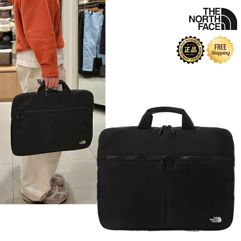 ★配送無料★ [THE NORTH FACE] NN2PR53A CITY GLIDE SLIM LAPTOP BAG 25FW 新作 ノートPC スリム 軽量 収納 ビジネス A4 書類 通勤 出張 コーデ提案 ニット ジャケット 薄型 ハンドル PCケース クッション ファスナー ユニセックス｜ABC TOWN 10,632円