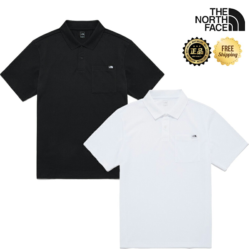 ★配送無料★ [THE NORTH FACE] NT7PR11 MS CMX POCKET S/S POLO 半袖 ポロシャツ ポケット付き 吸汗速乾 ドライ UV 涼感 夏 軽量 通気性 ゴルフ スポーツ 通勤 通学 旅行 きれいめ カジュアル レギュラーフィット 刺繍 コーデ提案 パンツ ジャケット NT7PR11A NT7PR11B｜ABC TOWN