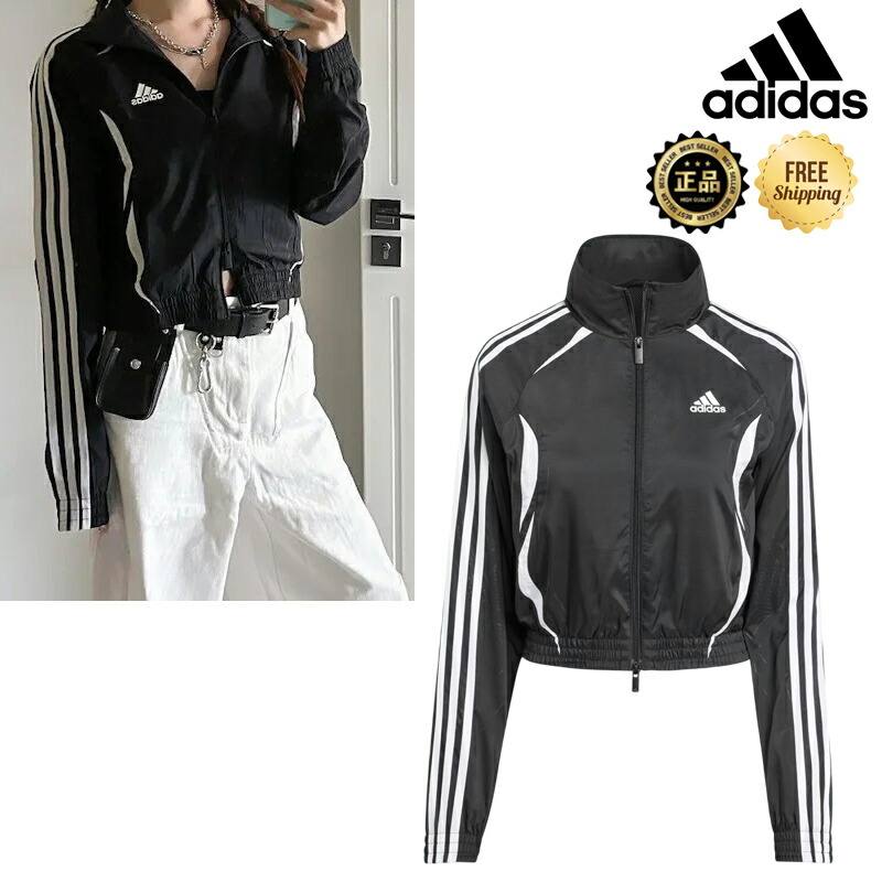 ★日本未入荷 26SS 新作 送りとどける無料★ [ADIDAS] KE9786 Adilenium S04 Teamgeist Slim Track Top プルオーバー ジップアップ か細い相応う 3縞模様 デイリー 町青少年 レディース 韓国 通い通学 コーデ持ち掛ける ジーンズ 烏兎 軽さ 定番 差し上げ物