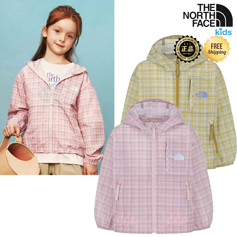 ★日本未入荷 26SS新作 配送無料★ [THE NORTH FACE] NJ3LS14 K'S NOVELTY DAYCAMP JACKET 160 大人もOK チェック柄 軽量 ジップアップ フードジャケット 春夏 外遊び デイリー 韓国 コーデ提案 デニム スウェット スカート NJ3LS14S NJ3LS14U｜ABC TOWN