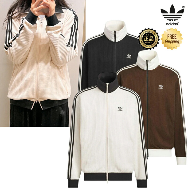 トップス AYK adidas ADICOLOR CLASSIC FIREBIRD TRACK TOP ブルー/ブラック