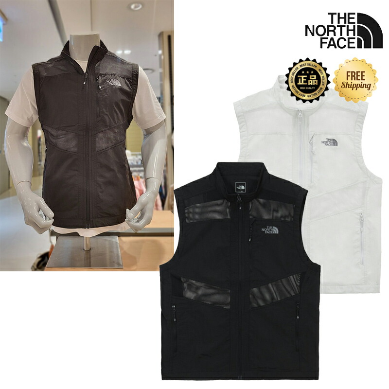 ★日本未入荷 26SS  送りとどける無料★ [THE NORTH FACE] NV5VS00 M\u0027S MESH FLY VEST メッシュより良い 軽さより良い アウトドアより良い 通気性 余暇 旅する 難民キャンプ 御釣り 春夏 デイリー 花の冠yd コーデ買って出る 半袖プルオーバー ナイロンズボン下 韓国っぽ NV5VS00A NV5VS00C