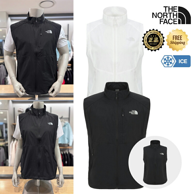 ★日本未入荷 26SS 送りとどける無料★ [THE NORTH FACE] NV5VS03 AIRY VEST 軽さより良い 冷感より良い エアリーベスト 通気性 春夏 アウトドア 余暇 旅する デイリー 花の冠yd コーデ買って出る 半袖プルオーバー ナイロンズボン下 韓国っぽ NV5VS03A NV5VS03E