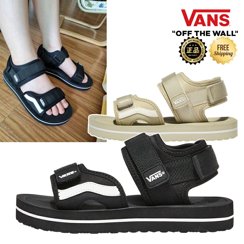★送りとどける無料★ [VANS] V5188 HECTOR ストラップサンダル 厚底サンダル 運動競技サンダル ベルクロ クッションソール ワイドストラップ 夏余暇 韓国っぽ コーデ買って出る ソックス 遊撃手ズボン下 ジーンズ 衣裳 ティーシャツ 旅する 祝い事 アウトドア スコート サンダル