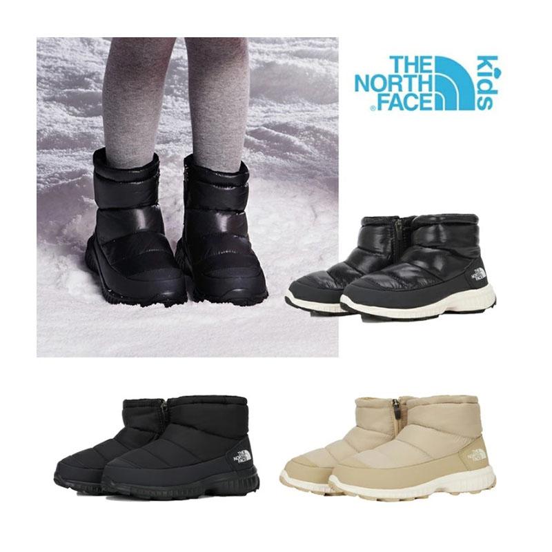 楽天市場】☆送料無料☆THE NORTH FACE☆NS96P91 KID BOOTIE VELCRO ショートブーツ ブーティ 防寒 雪 冬 暖かい  ダウン 子供用 キッズ 短い ファスナーな 滑らない 軽い スノボ ウィンタースポーツ 保温 韓国 女児用 男児用 ホワイトレーベル かわいい  おしゃれ 人気 ...