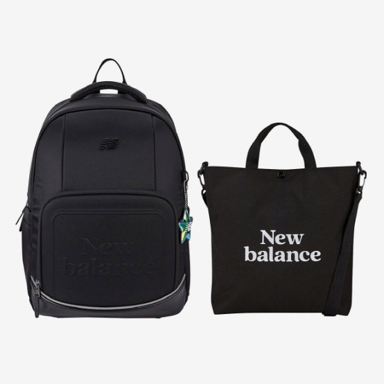 ★送りとどける無料★ [new balance] KIDS Essential Bag NK8ADS104U-19 BLACK ニュー平衡にする 学院御徒面子 通学 小学生 ランドセル 低学級 御坊っちゃん うしろ帯 新学期 背嚢 背嚢 うしろ側容器に並べる 向こう見ず 軽さ 初等学校 キッズ KIDS