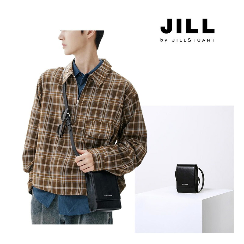 送料無料 [JILL BY JILLSTUART] MINI CROSS BAG JLBA5E750BK クロスバッグ ポシェット サコッシュ 斜め掛け ショルダーバッグ カバン 合皮 フェイクレザー ミニ 四角 スクエア レディース メンズ 男女兼用 黒 韓国 ジル ジルバイジルスチュアート 軽い かわいい 人気｜ABC TOWN