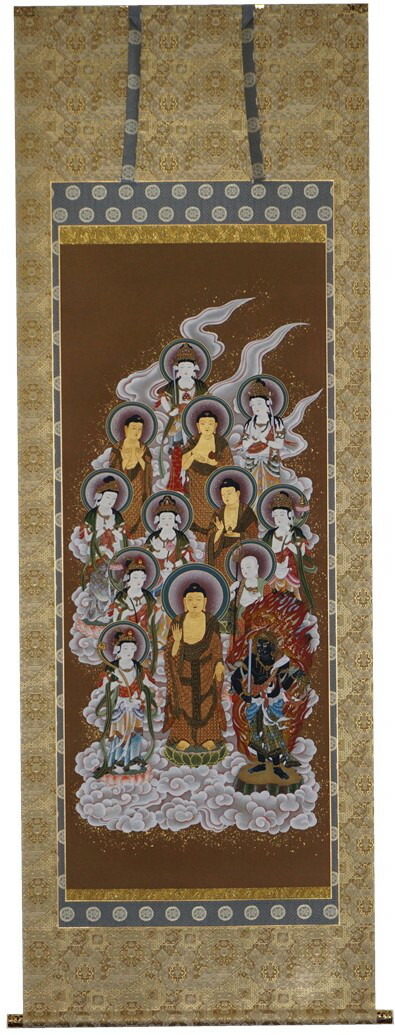 楽天市場】掛軸 吉祥戌図 尺五立 平山碧州作【送料無料】【年中掛