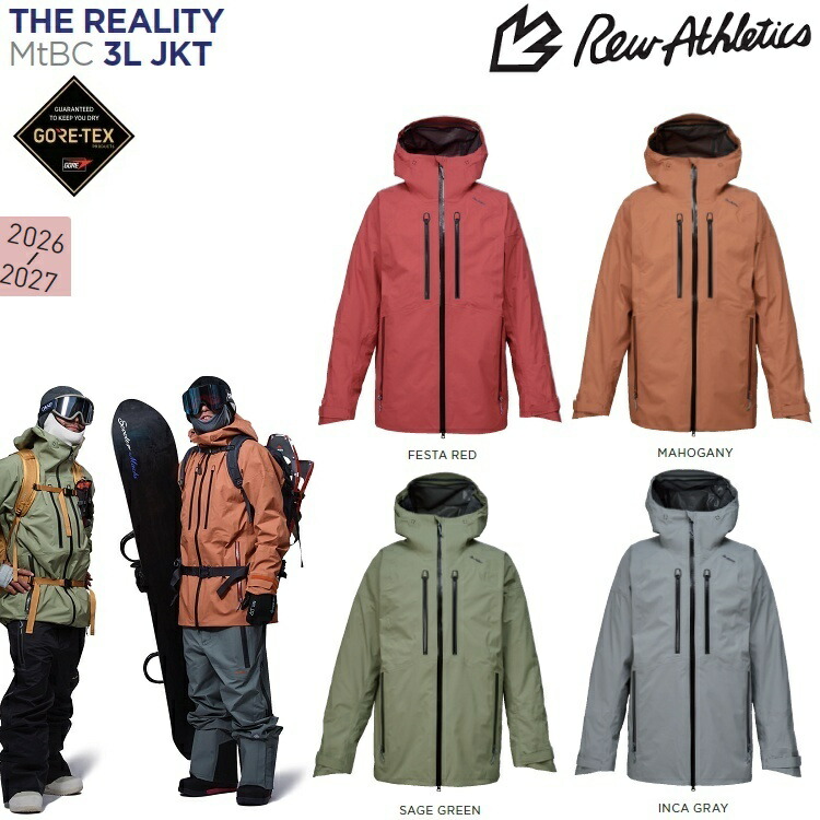 楽天市場】REW 24-25 THE REALITY ジャケット GORE-TEX 3L