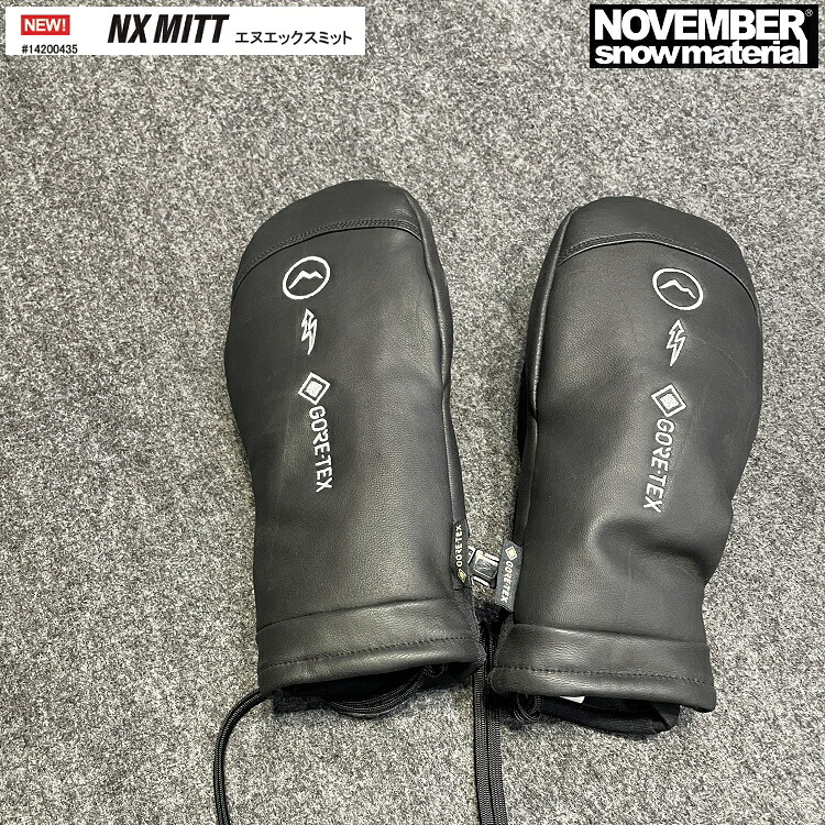 【送料無料】NOVEMBER NX MITT GORE-TEX / GOATLEATHER　ノベンバー　グローブ　ごアテックス　大人気完売必至グローブ！2027【予約商品2026年9月～11月納品】｜ABEAM WEB STORE