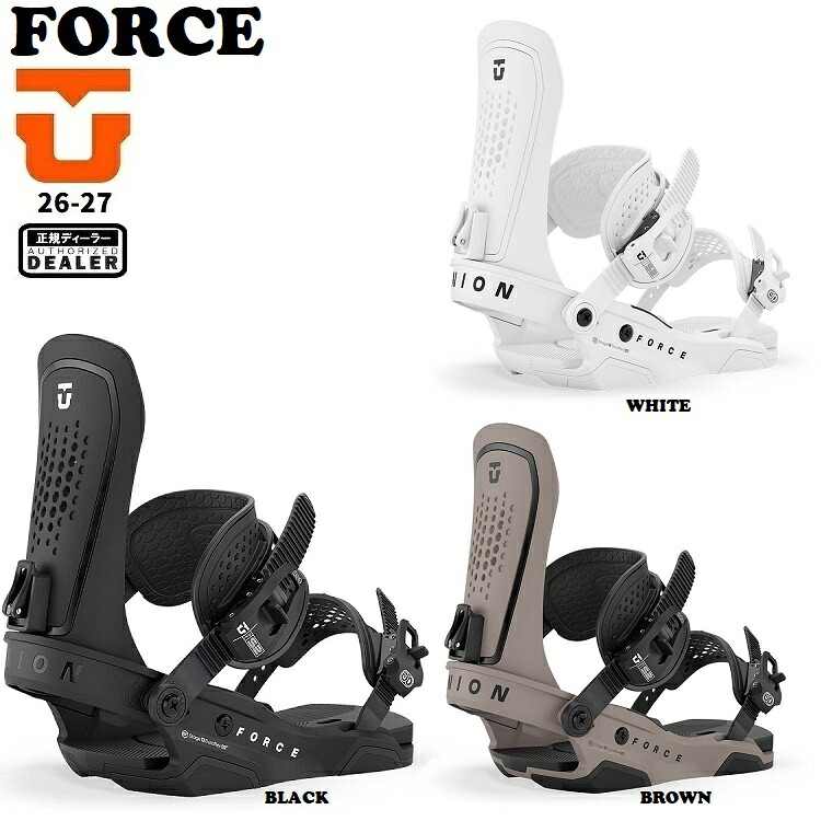 UNION BINDING 26‐27 FORCE ユニオン バインディング　フォース　 2027 UNION日本正規品　送料無料！ (1年保証）【2026年10月より順次発送予定】プレゼント付き