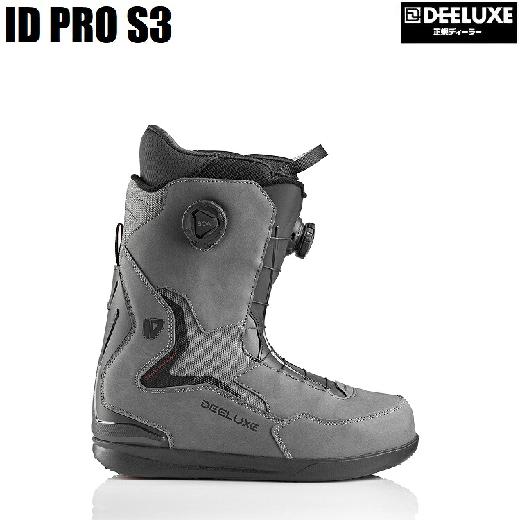 DEELUXE BOOTS/ディーラックス 26-27 ID PRO  MERCURY GREY S3  2027 DEELUXE日本定まり品 お墨付き付 貨物輸送無料！ 【2026年10月より順次送りとどける申し合わせ】
