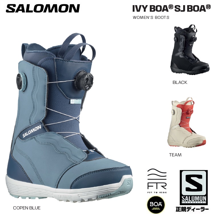 SALOMON サロモン 23 24 IVY BOA SJ BOA Boot WOMEN'S BOOTS 2024