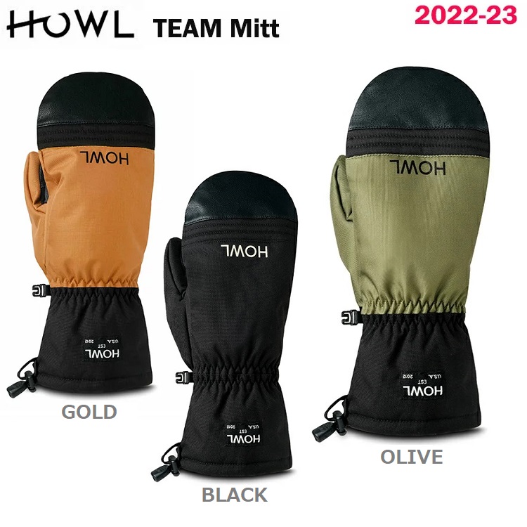 2021年春の HOWL TEAM MITT 22−23 ハウル チームミット スノーボード