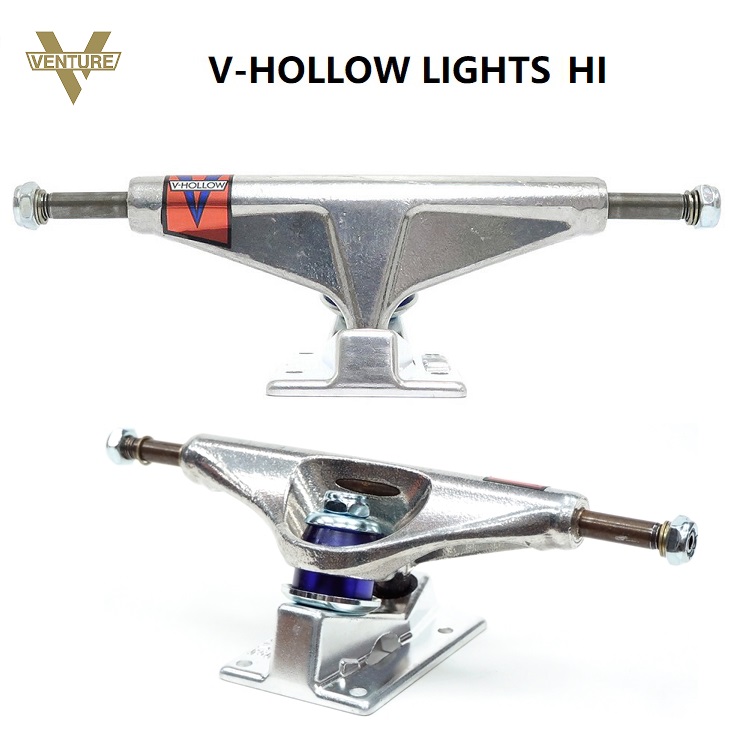 大きい割引 パーツ ホロー 2点セット Silver Hi Light V Hollow トラック ベンチャー Truck Venture ライト スケートボード 日本正規品 トラック スケボー Dgb Gov Bf