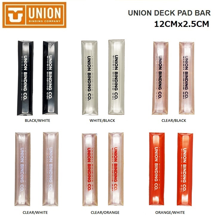 保障できる】 UNION DECK PAD BAR ユニオン デッキパッド メール便対応 滑り止め BINDINGグリップマット qdtek.vn