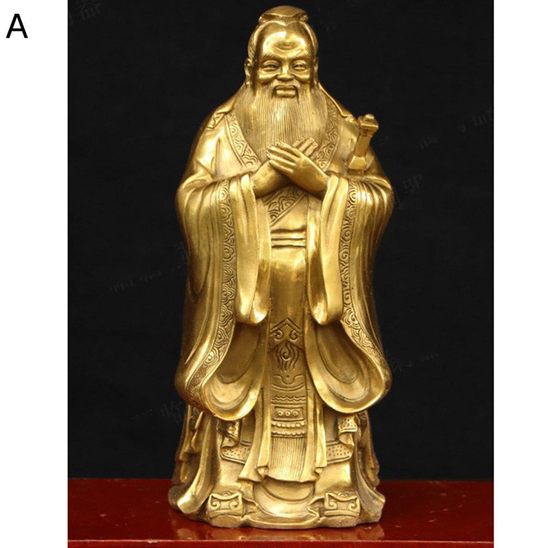孔子石細工置物 Amazon.co.jp: ORZKEY 純銅孔子置物 孔夫子工芸書斎 No.2 中国