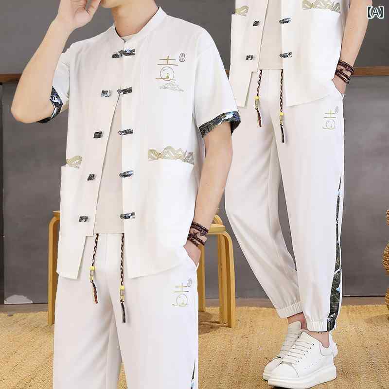メンズ 流行り物 春夏 秋冬 かっこいい オシャレ モテ 成人男性用 成人男性服  服 韓国 分かりやすい 成年者       ジレー   背広   メンズ心地好い      冷感   半袖