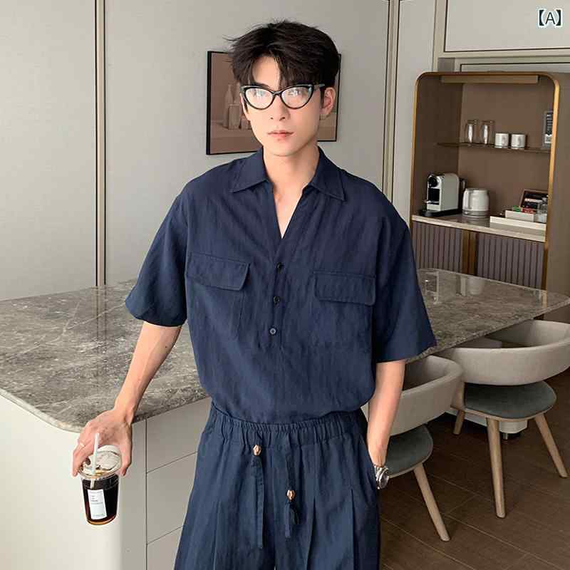 メンズ 流行り物 春夏 秋冬 かっこいい オシャレ モテ 成人男性用 成人男性服  服 韓国 分かりやすい 成年者     御召しもの   冷やりとした   プルオーバー   リネン   背広   背広   背広   擦り付け木