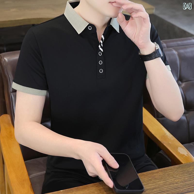 メンズ 流行り物 春夏 秋冬 かっこいい オシャレ モテ 成人男性用 成人男性服  服 韓国 分かりやすい 成年者 着付ける   御膳上等   半袖   スポーツシャツ   分かりやすい   T   ティーシャツ   涼しく   通気性極点   二分の一衣袂