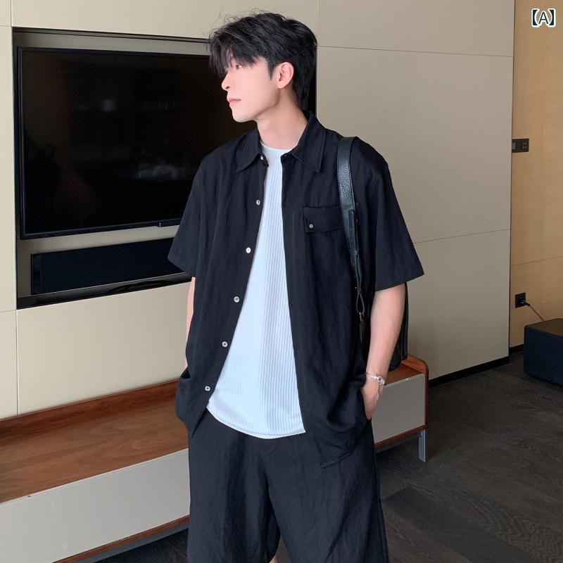 メンズ 流行り物 春夏 秋冬 かっこいい オシャレ モテ 成人男性用 成人男性服  服 韓国 分かりやすい 成年者      透け透け   半袖   遊撃手   ズボン下   背広   メンズ表現スタイル   プルオーバー