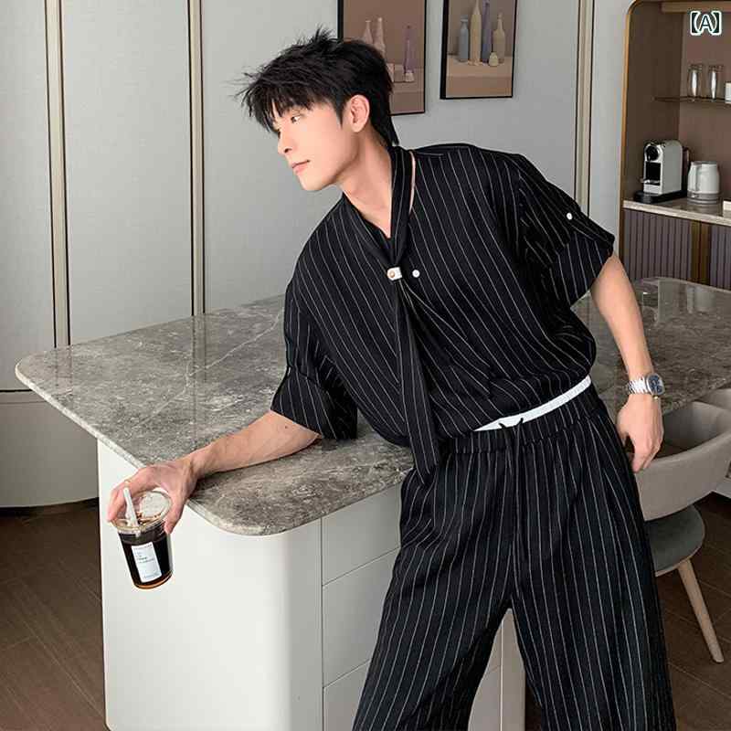 メンズ 流行り物 春夏 秋冬 かっこいい オシャレ モテ 成人男性用 成人男性服  服 韓国 分かりやすい 成年者      透け透け           心地よい   リネン   背広   メンズ表現スタイル   プルオーバー   嚠喨たる   相応う