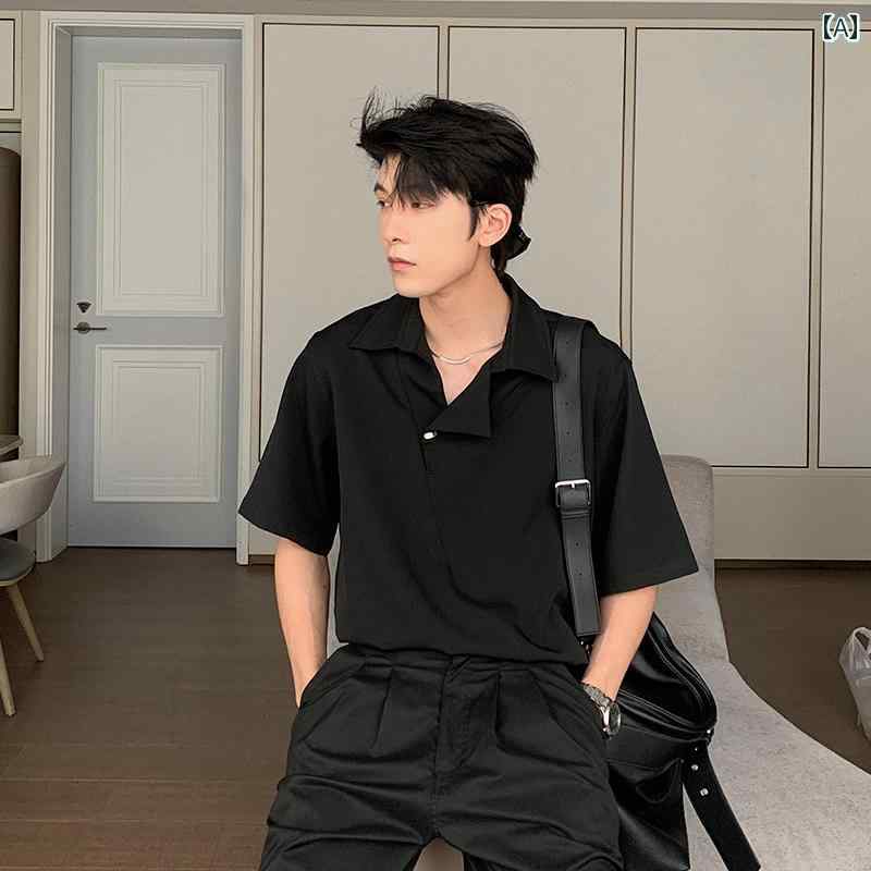 メンズ 流行り物 春夏 秋冬 かっこいい オシャレ モテ 成人男性用 成人男性服  服 韓国 分かりやすい 成年者 ボーイズ   半袖   炎節   スポーツシャツ   T   プルオーバー   ともし火   成年者   いの一番