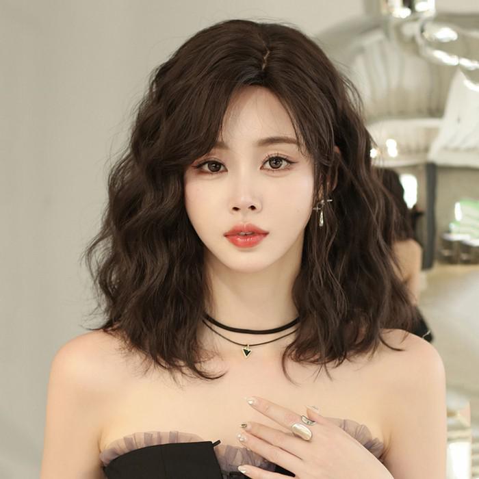 ウィッグ ショート フリーサイズ フルウィッグ 自然 かつら ハイトーン ショートウィッグ カール ストレート 女性 wig レディース 黒髪 コスプレ ハロウィン 普段使い zbx1