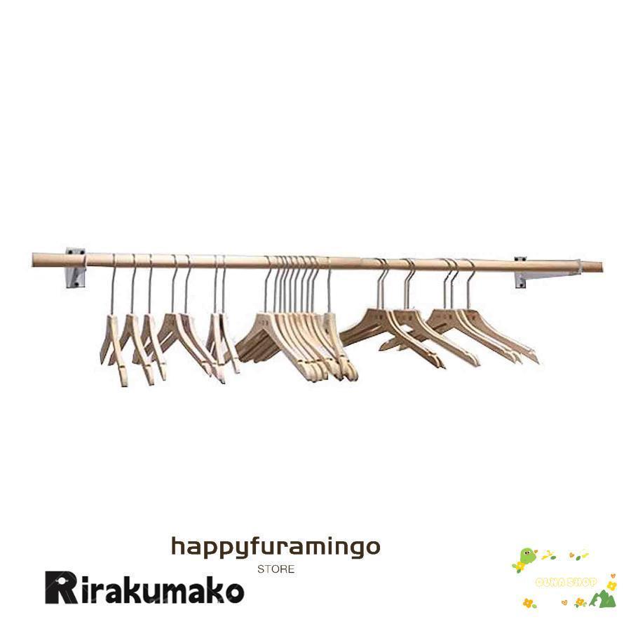 木製のお召しもの仕合わせ飾りつけハンガー線路お召しもの品店の見せびらかす用の豪然たるな壁ハンガーお召しものの極点