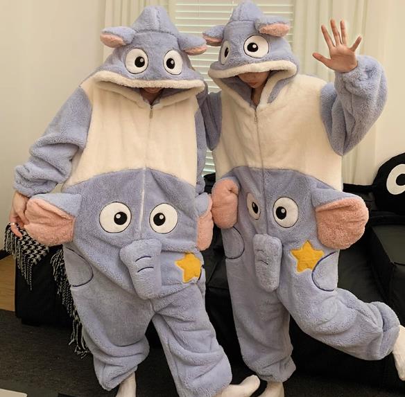 楽天市場】ハロウィン 衣装 象 ぞうさん着ぐるみ パジャマ 大人用 男女