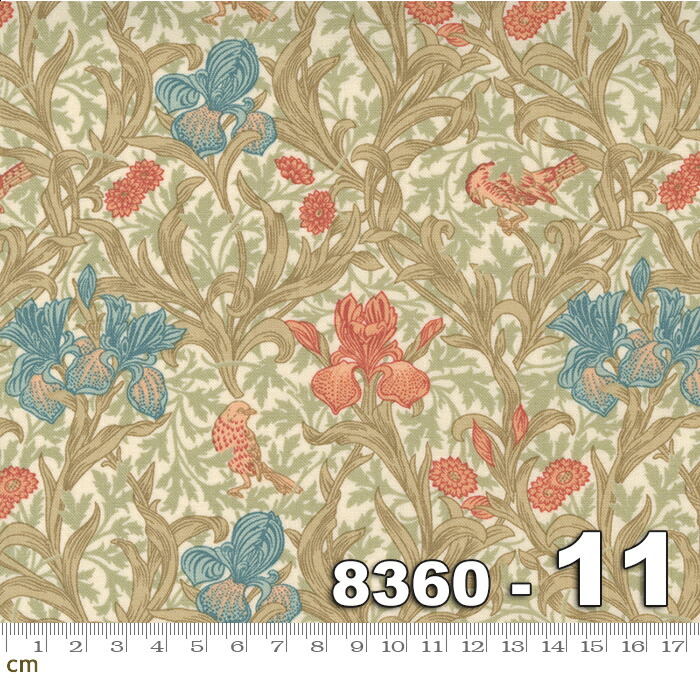 単衣　木綿着物　ウィリアムモリス　パッチワーク　パープル　フルオーダー可能 楽天市場】【Moda モダ】Best of Morris Spring-33493-14(3B-04