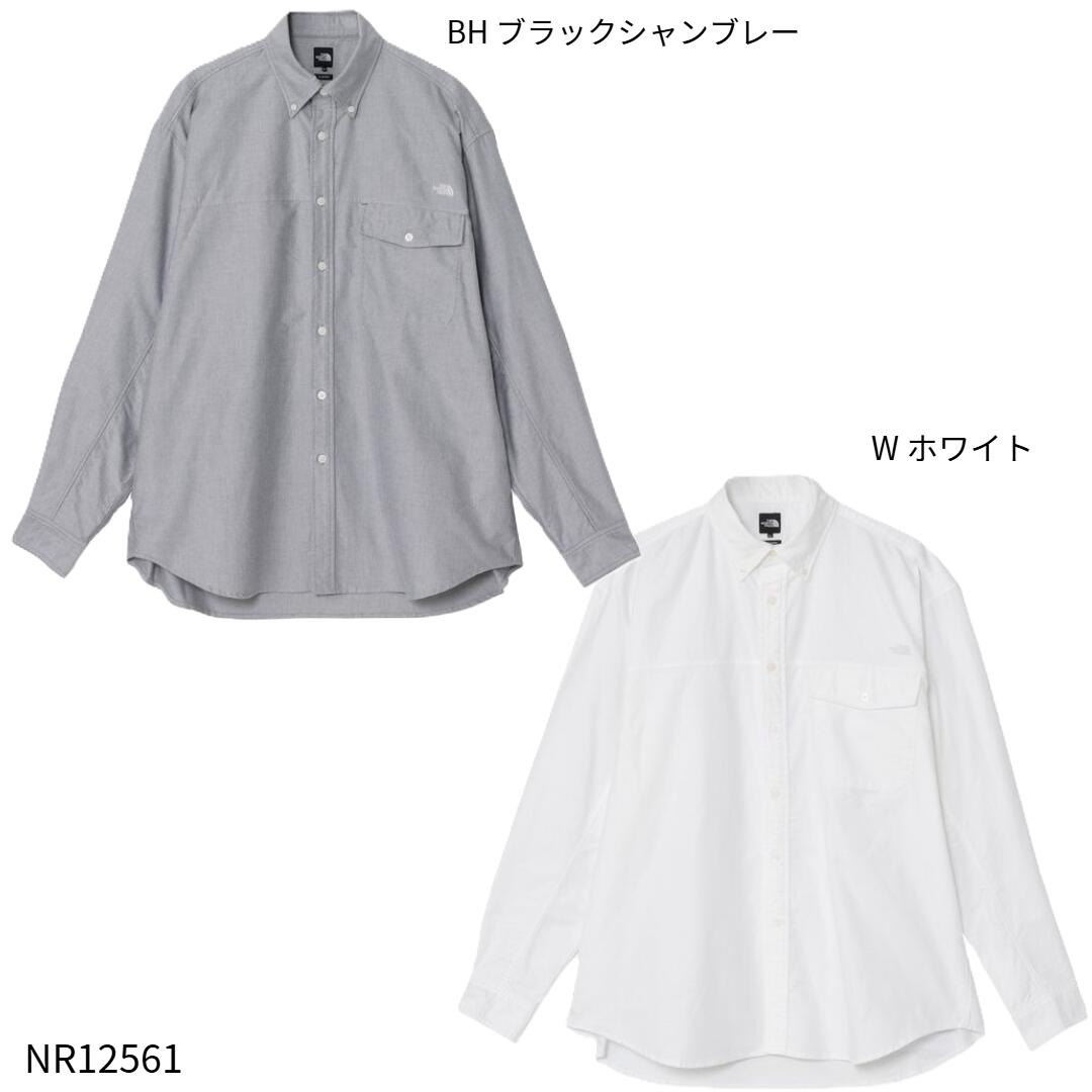 【THE NORTH FACE】L/S FD Nuptse Shirt　ロングスリーブフラッシュドライヌプシシャツ/ユニセックス/国内正規品/ノースフェイス(NR12561)
