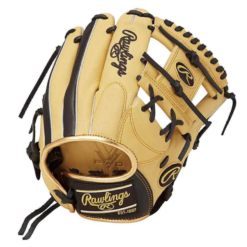 【ローリングス】軟式ジュニア HYPER TECH COLOR SYNC 右投げ/オールラウンド用/軟式グラブ/軟式グローブ　ジュニア/rawlings(GJ5HTCG9M) CAM/B キャメル/ブラック｜abespo