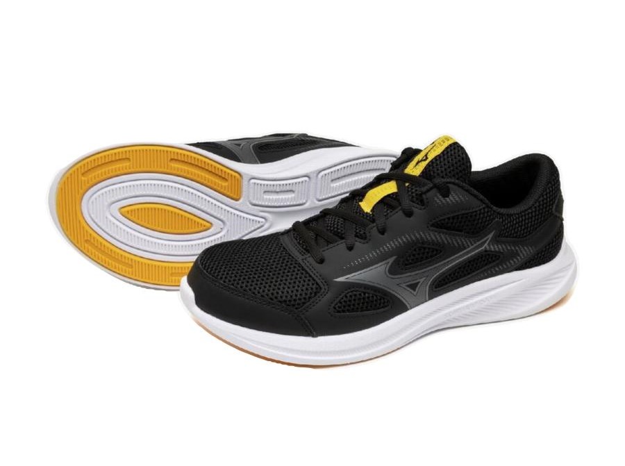 【ミズノ】マキシマイザー27　ラニングシューズ/MIZUNO(K1GA2500) 06 ブラック×グレー×イエロー